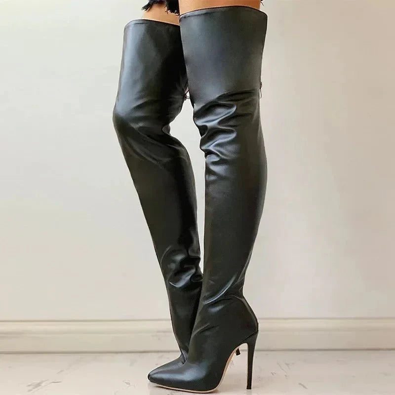 Arabella Foxmore | Over-The-Knee Stiletto Boots For Women