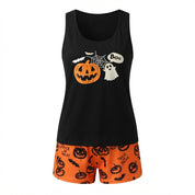 Trick & Treat | Pumpkin Halloween Pyjamas For Women