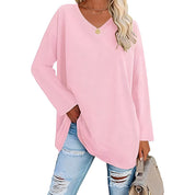 Frances Whitmore | Long Sleeve V-Neck Tunic Top For Women