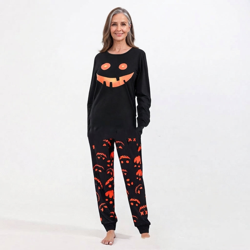Witching Hour | Pumpkin Halloween Pyjamas For Women
