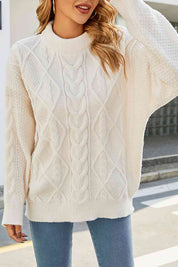 Patricia Wollstonecraft | Oversized Cable Knit Sweater For Women