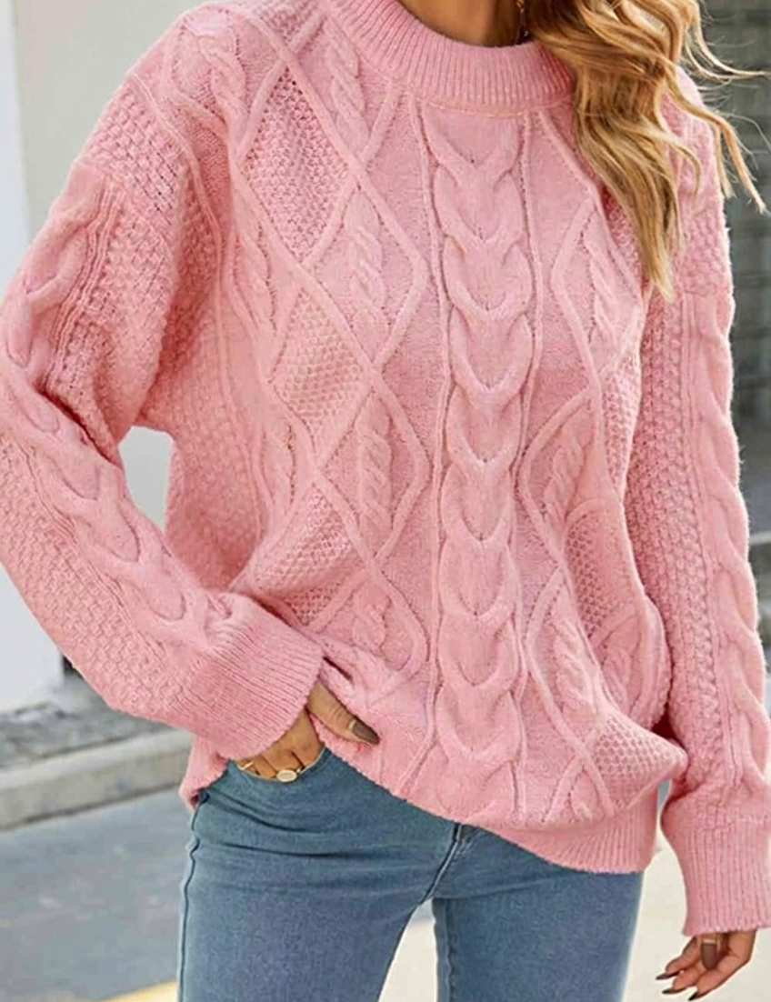 Patricia Wollstonecraft | Oversized Cable Knit Sweater For Women