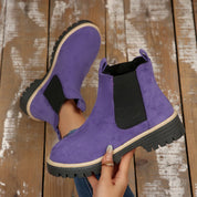 Prue Whitstone | Suede Chelsea Ankle Boot For Women