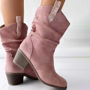 Felicity Hawthorn | Slouchy Western Cowboy Ankle Boots For Women