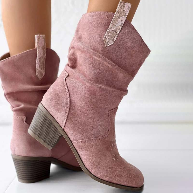 Felicity Hawthorn | Slouchy Western Cowboy Ankle Boots For Women