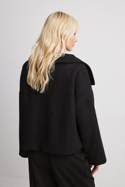 Edwina Falcroft | Oversized Cropped Coat For Women
