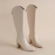 Elspeth Wyndmore | Knee-High Block Heel Boots For Women