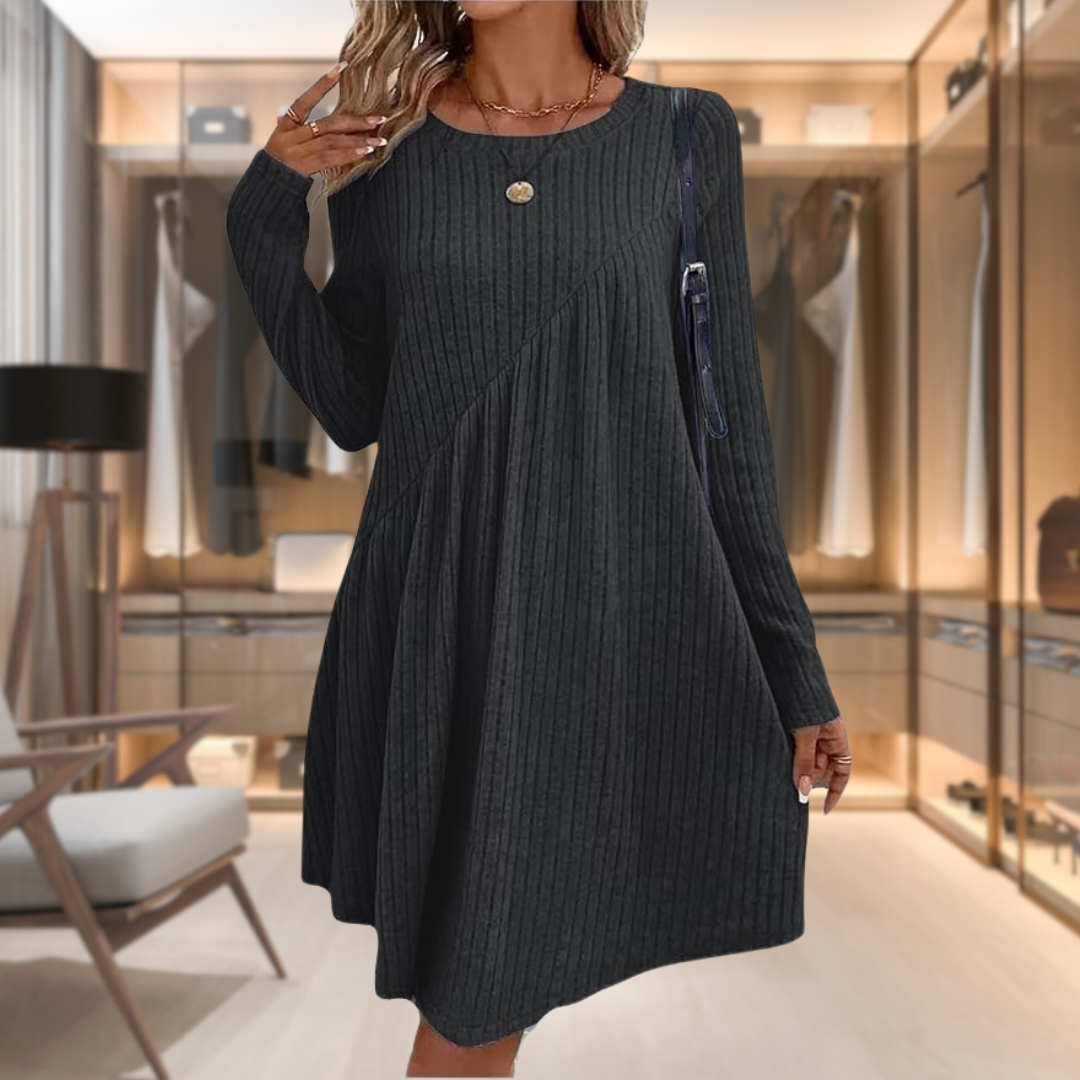 Marguerite Holloway | Ribbed Knit Midi Dress For Women