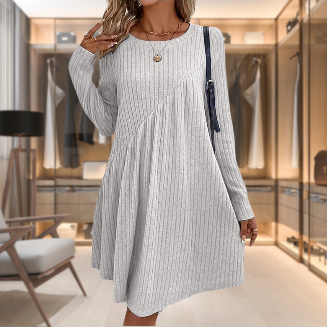 Marguerite Holloway | Ribbed Knit Midi Dress For Women
