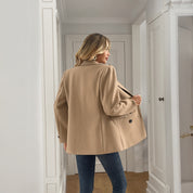 Pauline Merriweather | Oversized Double-Breasted Blazer For Women