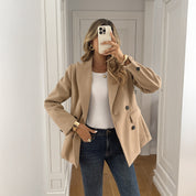 Pauline Merriweather | Oversized Double-Breasted Blazer For Women
