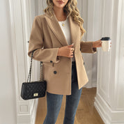 Pauline Merriweather | Oversized Double-Breasted Blazer For Women