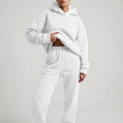 Loretta Canfield | Oversized Hoodie Tracksuit Two-Piece Set For Women