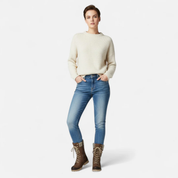 Harriet Snowfield | Knee-High Lace-Up Snow Boots For Women