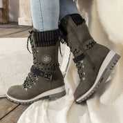 Elspeth Caldmore | Lace-Up Ankle Snow Boots For Women