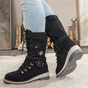 Elspeth Caldmore | Lace-Up Ankle Snow Boots For Women