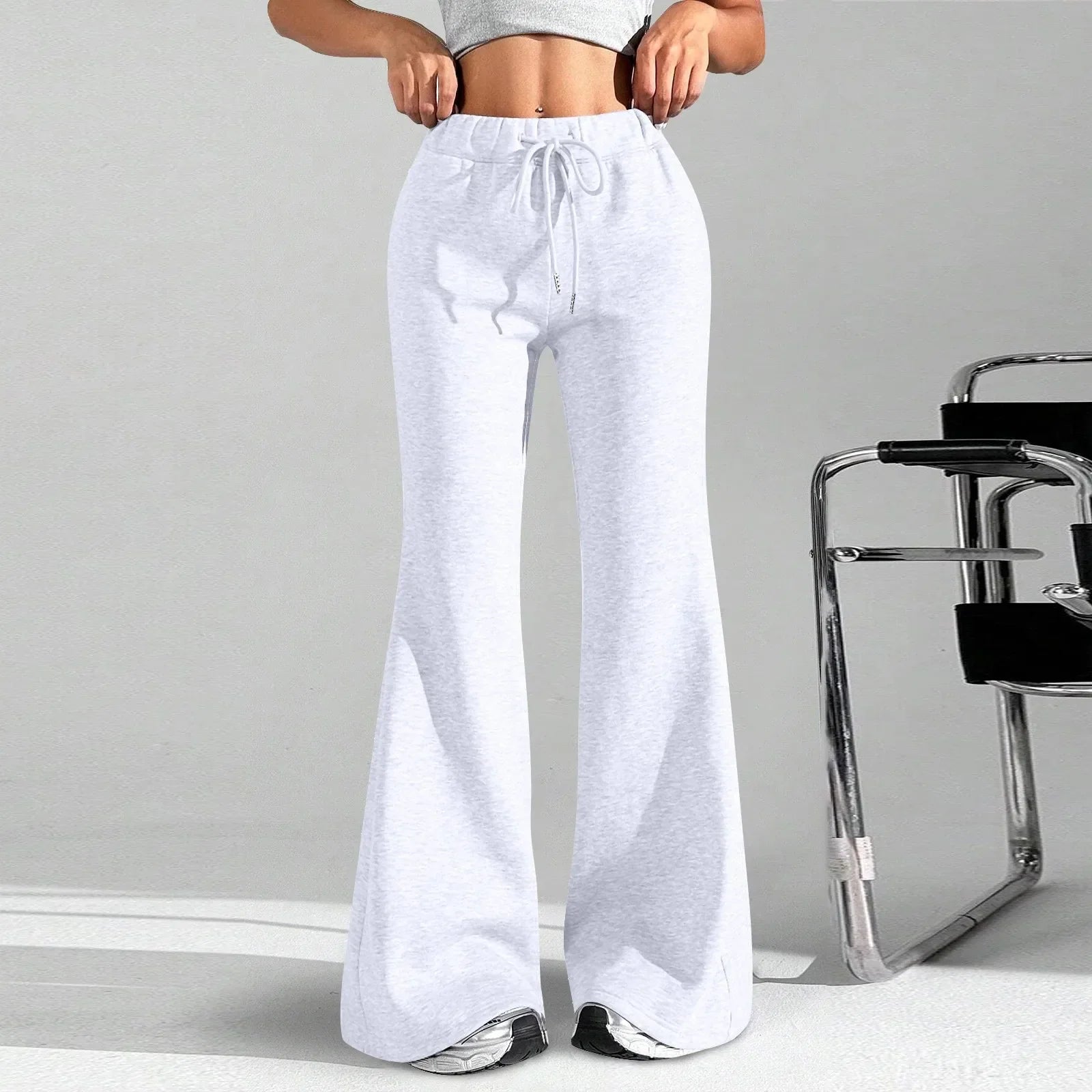 Rosalind Carver | Wide-Leg Flare Sweatpants For Women