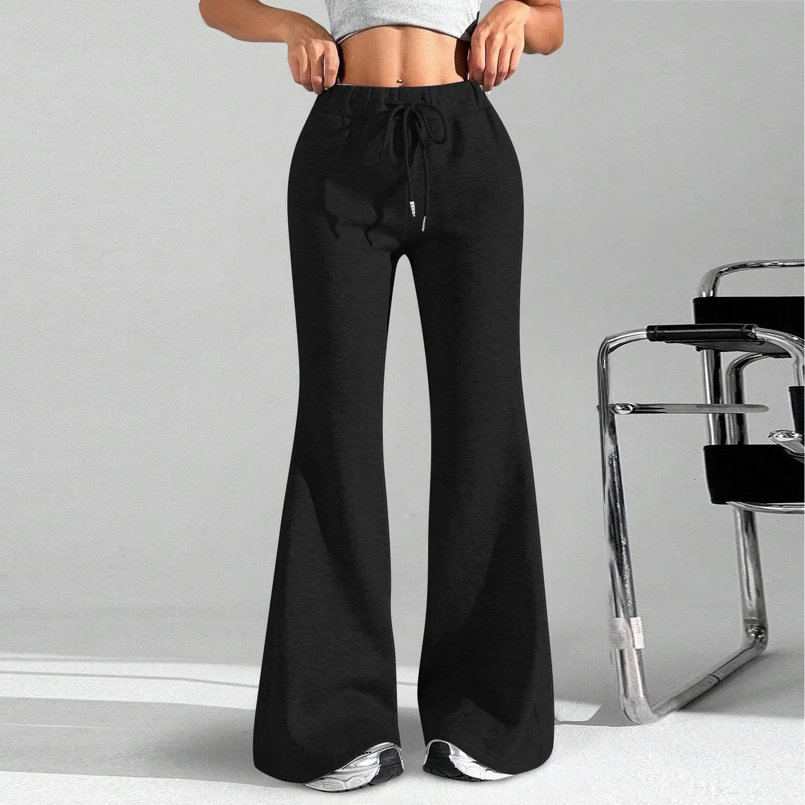 Rosalind Carver | Wide-Leg Flare Sweatpants For Women