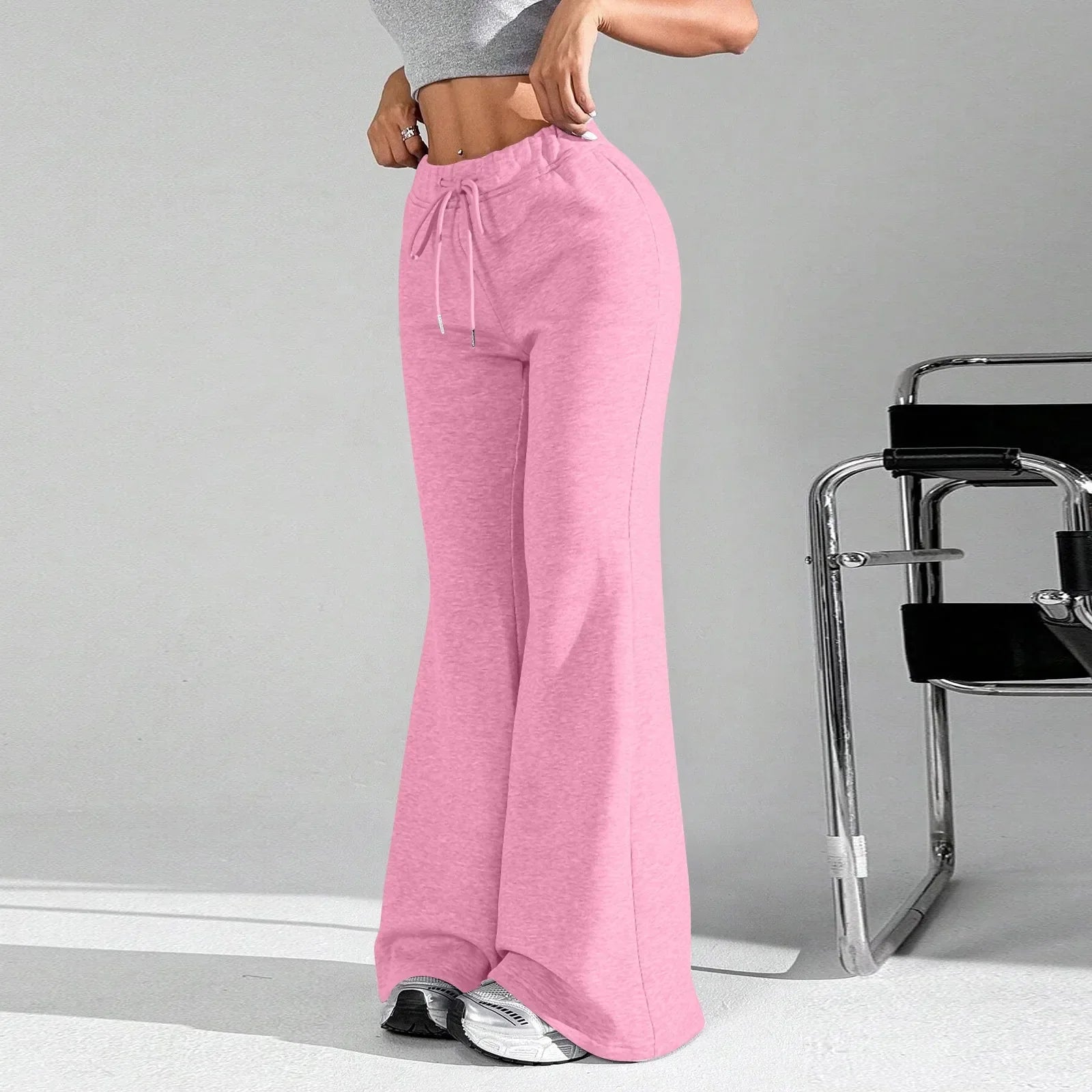 Rosalind Carver | Wide-Leg Flare Sweatpants For Women