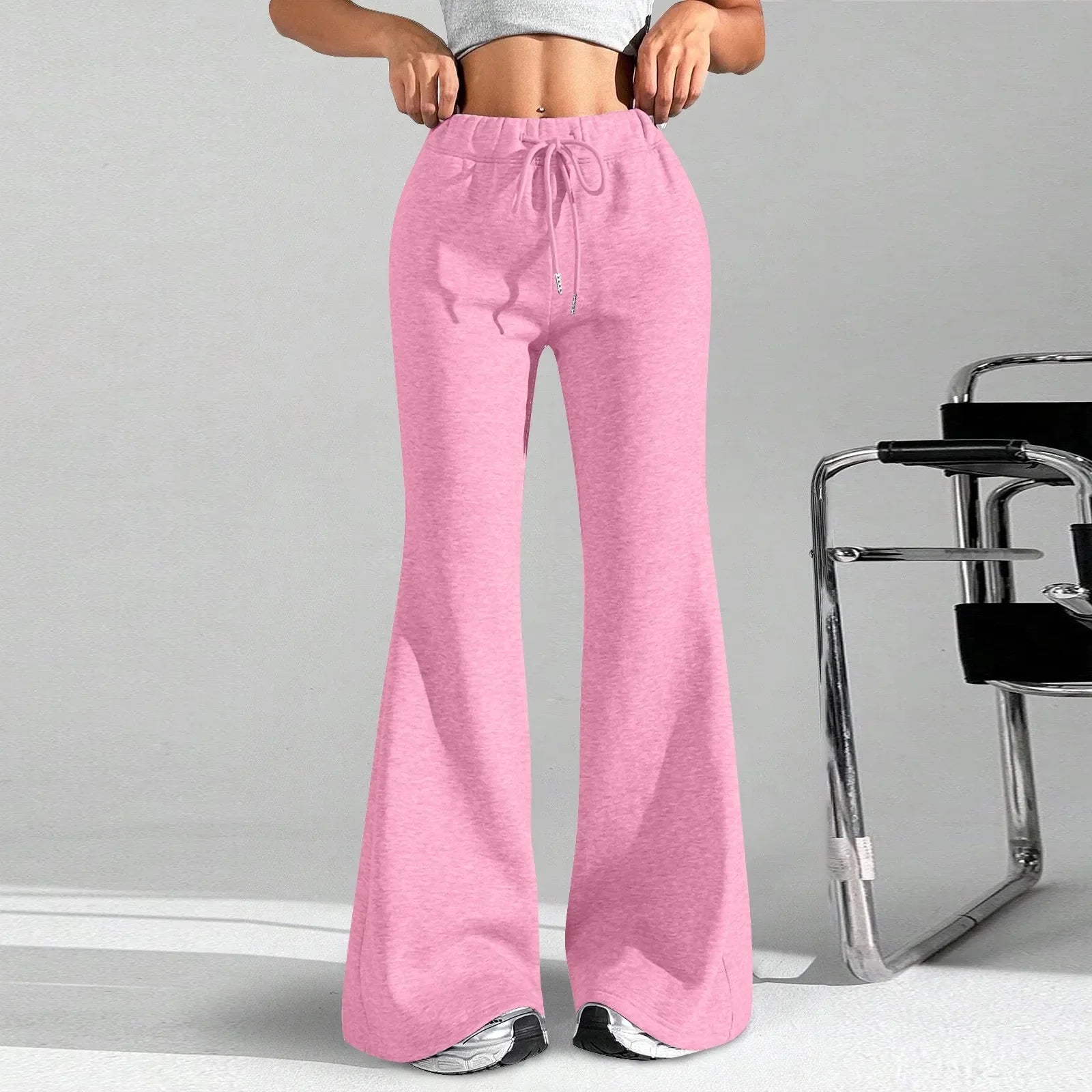 Rosalind Carver | Wide-Leg Flare Sweatpants For Women