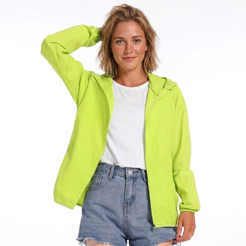 Eleanor Ashwick | Lightweight Hooded Windbreaker Jacket For Women