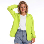 Eleanor Ashwick | Lightweight Hooded Windbreaker Jacket For Women