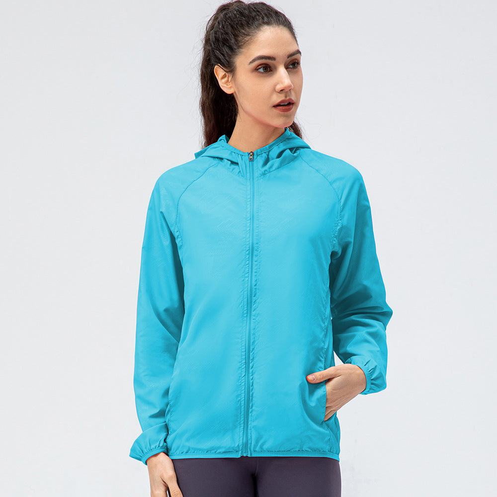Harriet Stonebridge | Lightweight Hooded Windbreaker Jacket For Women
