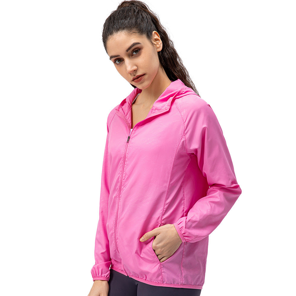 Harriet Stonebridge | Lightweight Hooded Windbreaker Jacket For Women