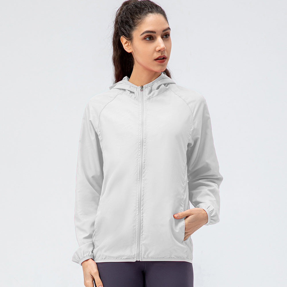 Harriet Stonebridge | Lightweight Hooded Windbreaker Jacket For Women