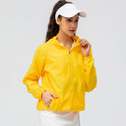 Harriet Stonebridge | Lightweight Hooded Windbreaker Jacket For Women