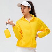 Harriet Stonebridge | Lightweight Hooded Windbreaker Jacket For Women