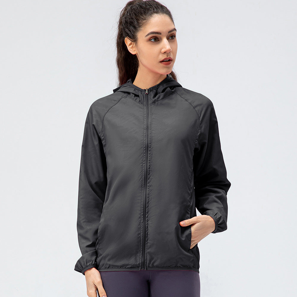 Harriet Stonebridge | Lightweight Hooded Windbreaker Jacket For Women