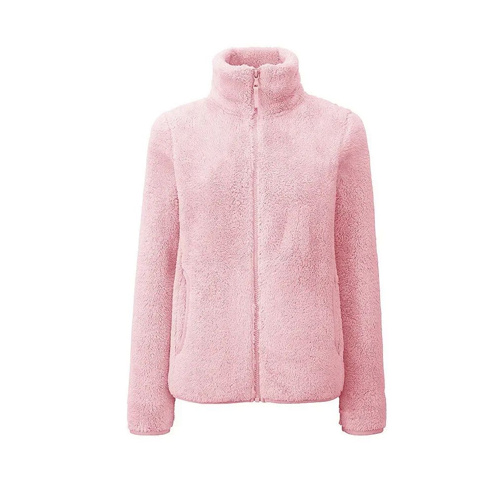 Miriam Caldwell | Fluffy Zip-Up Fleece Jacket For Women